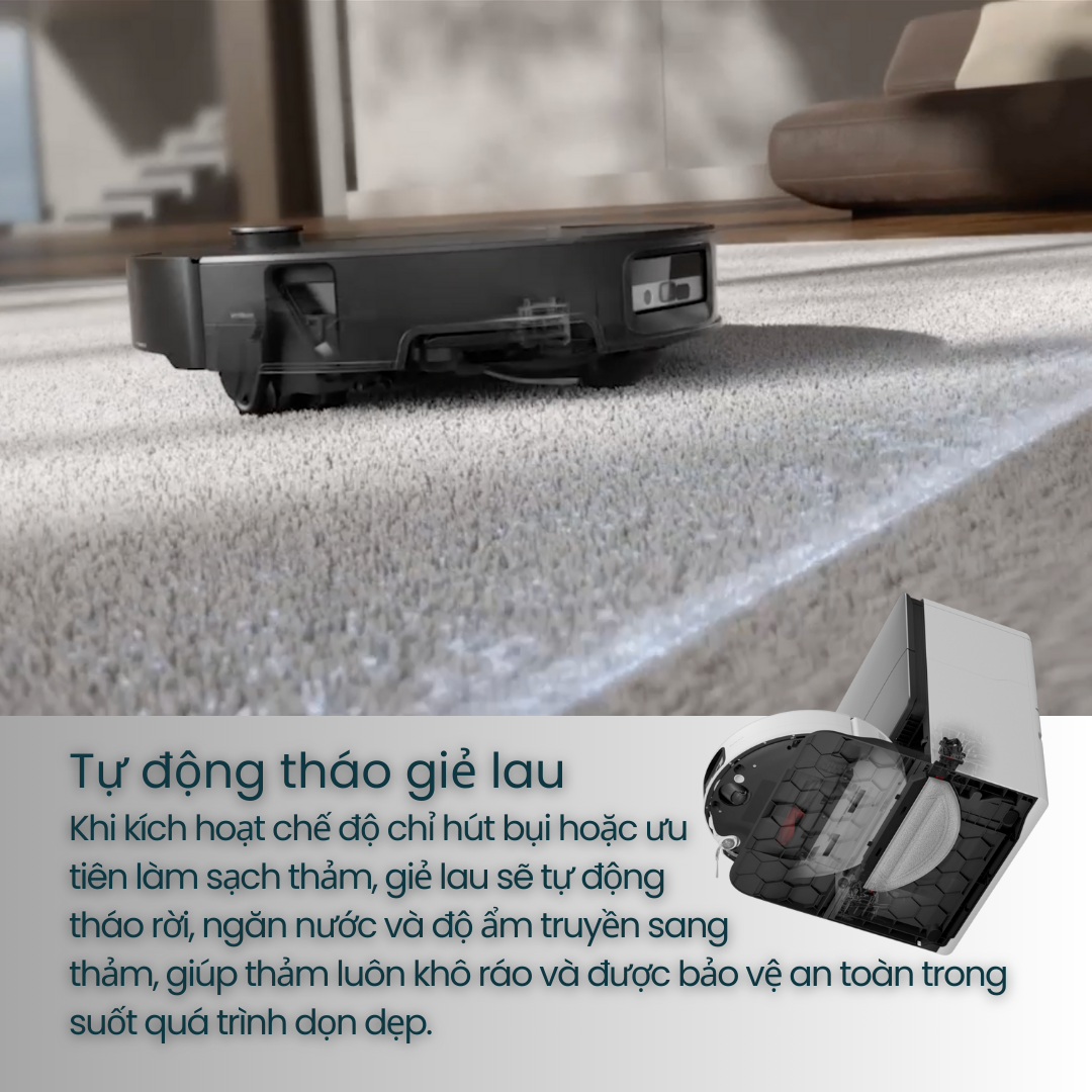 Saros 20 Sonic-Tự động tháo giẻ – Bảo vệ thảm tuyệt đối