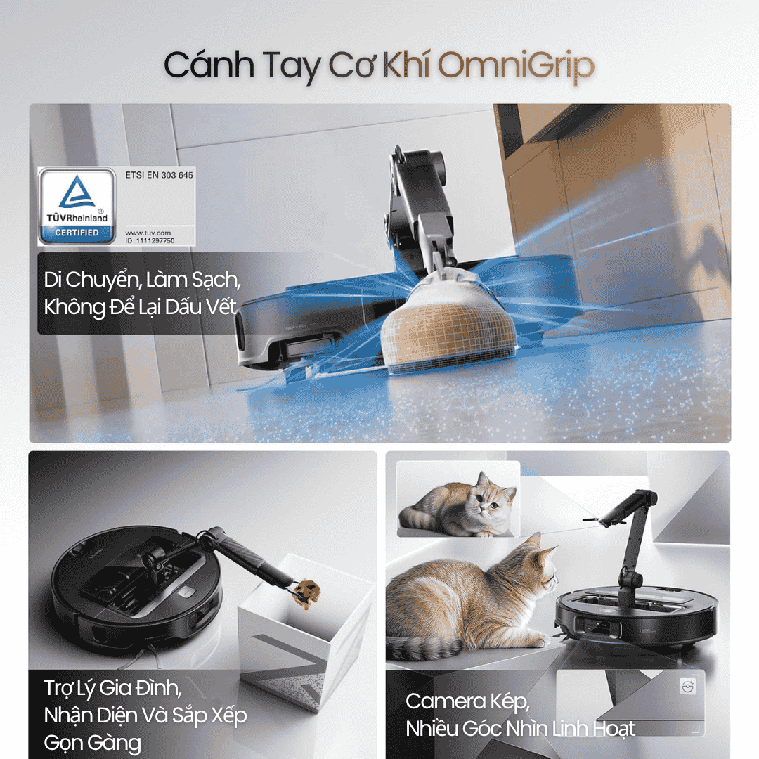 Tay cơ học OmniGrip - di chuyển đồ vật linh hoạt