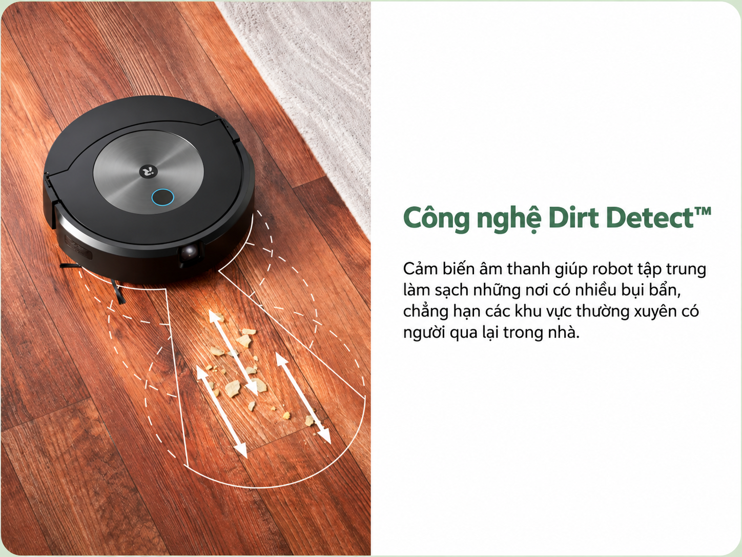 phát hiện vết bẩn thông minh dirt-detect