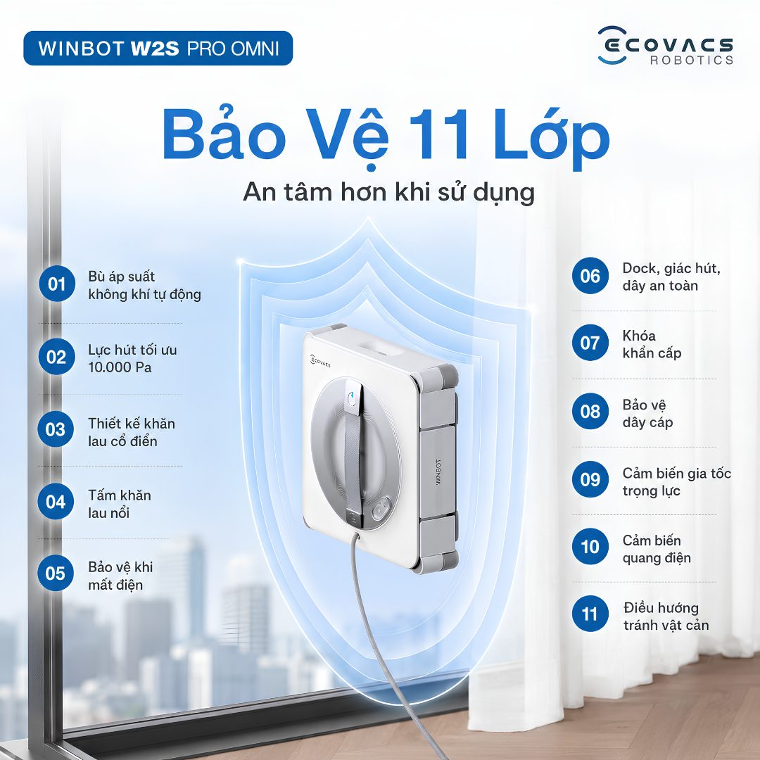 Dây an toàn và các lớp bảo vệ khi làm việc trên cao