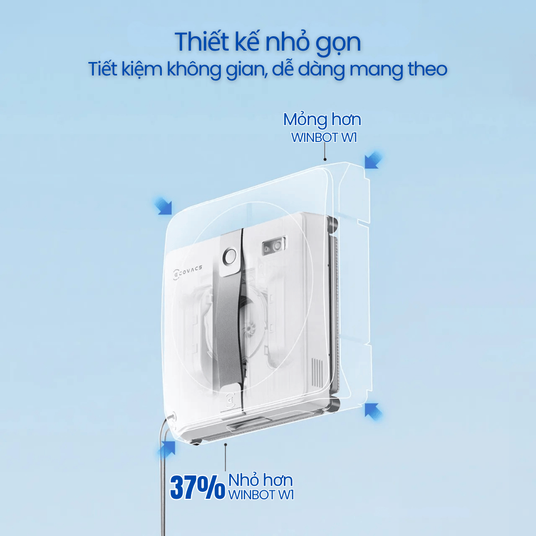 Thiết kế nhỏ gọn, linh hoạt