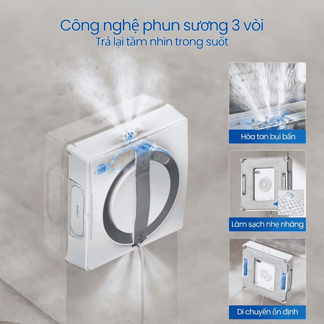 Công nghệ phun sương góc rộng