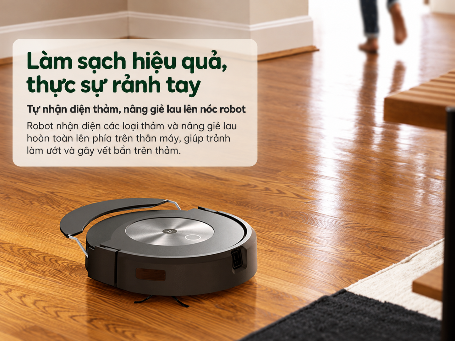 Roomba Combo j7+ | Hút Và Lau 2 Trong 1 | Vietnamrobotics
