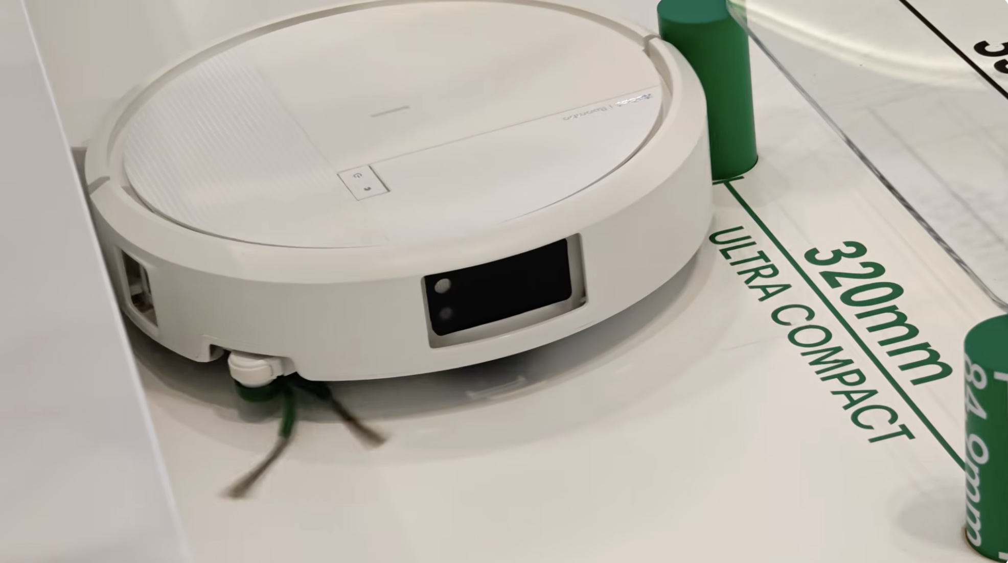 Robot phụ siêu gọn làm sạch gầm thấp và sát cạnh