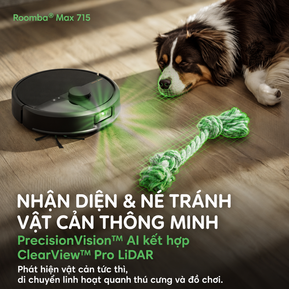 Camera AI giúp robot hiểu vật thể đó là gì