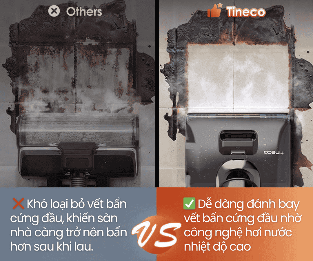 Tineco Floor One S7 Stretch Steam - BH 12 Th