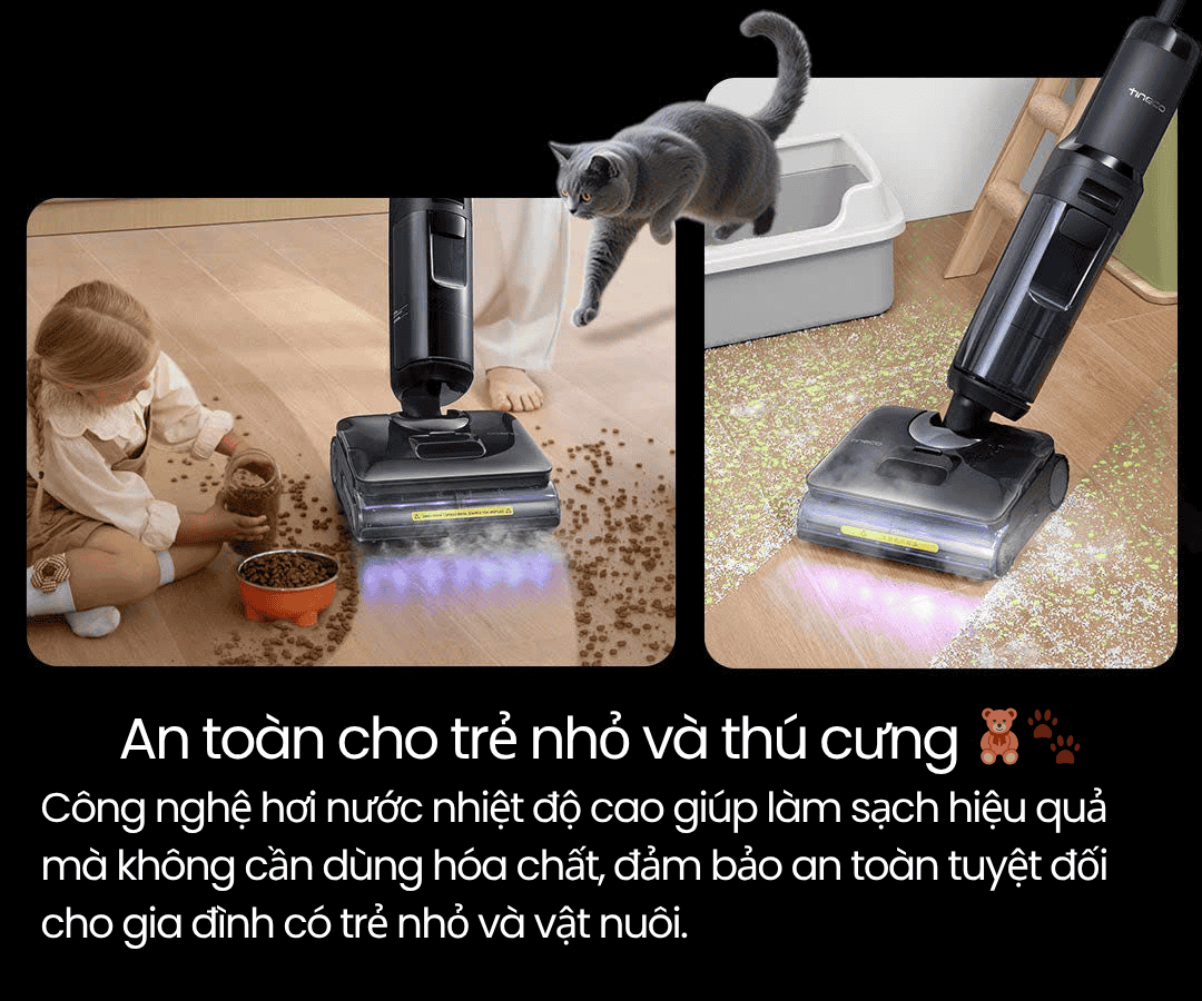 Tineco Floor One S7 Stretch Steam - BH 12 Th