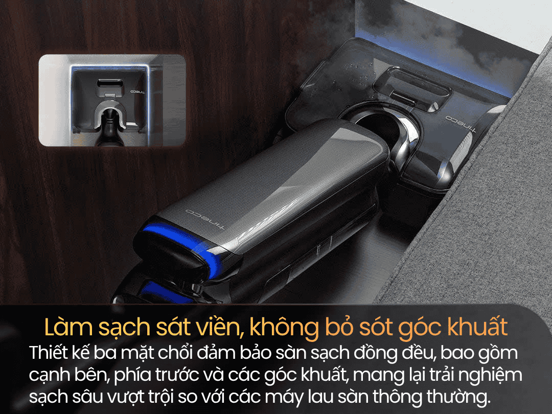 con lăn tràn viền - làm sạch 3 cạnh