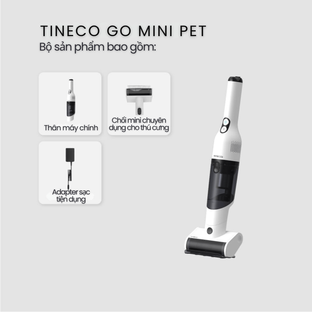 Tineco GO MINI PET - BH 12 Th