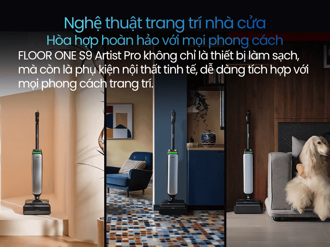 Tineco Floor One S9 Artist Pro - BH 12 Th