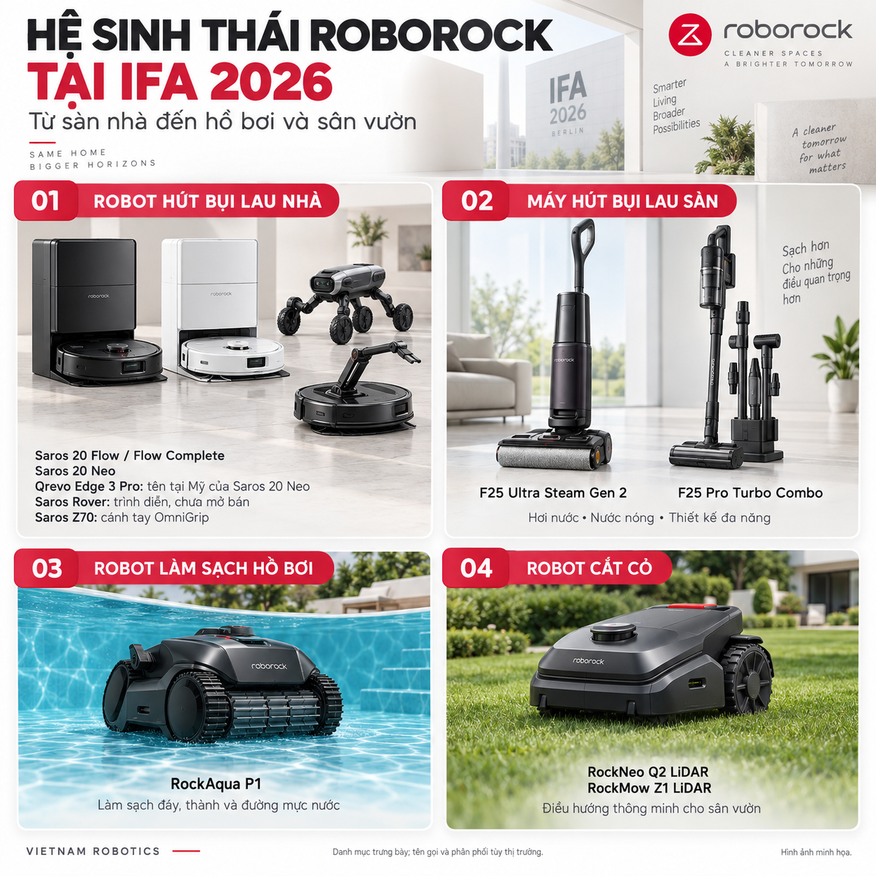 Roborock công bố gì tại IFA 2026?