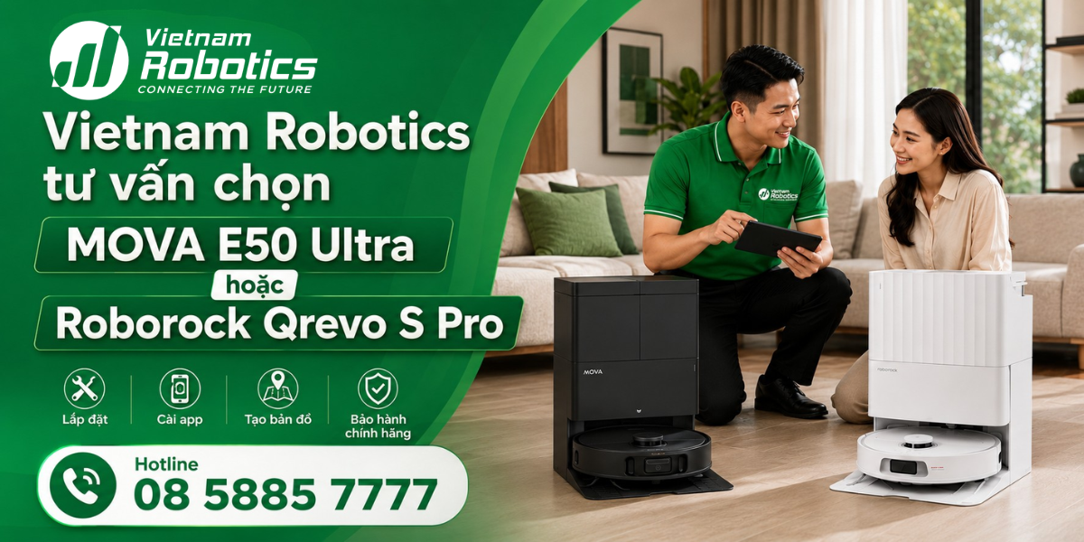 Bạn vẫn đang phân vân giữa MOVA E50 Ultra và Roborock Qrevo S Pro?