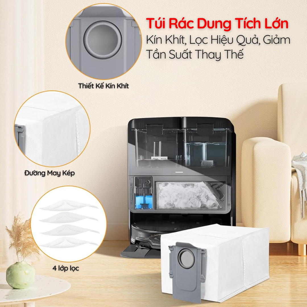 Túi Rác Dock - Giữ Dock Luôn Sạch, Giảm Tần Suất Thay Thế