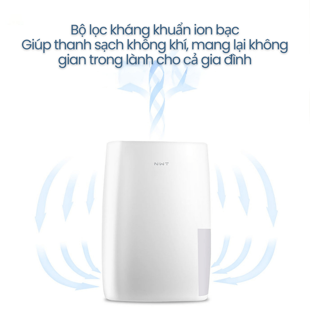 Lọc khuẩn ion bạc - Bảo vệ sức khỏe cả gia đình