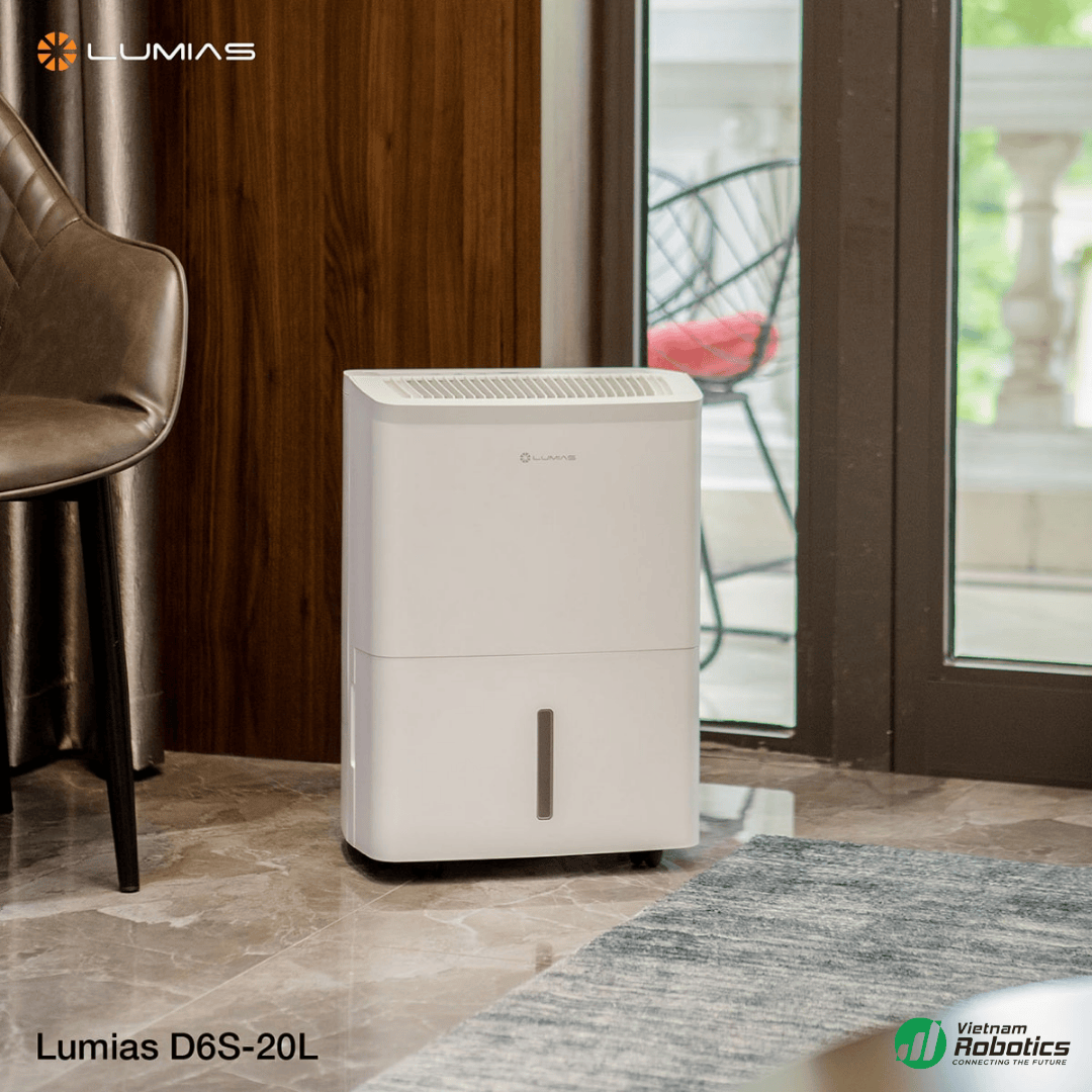 Máy hút ẩm Lumias 20L D6S Công suất: 20L - BH 18 Th