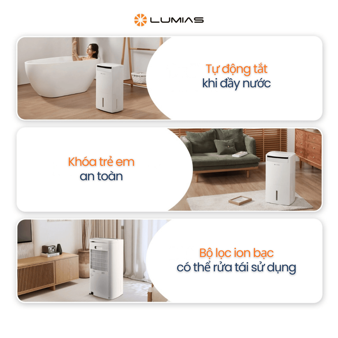 Lumias D6S-26L được trang bị đầy đủ các tính năng an toàn cần thiết