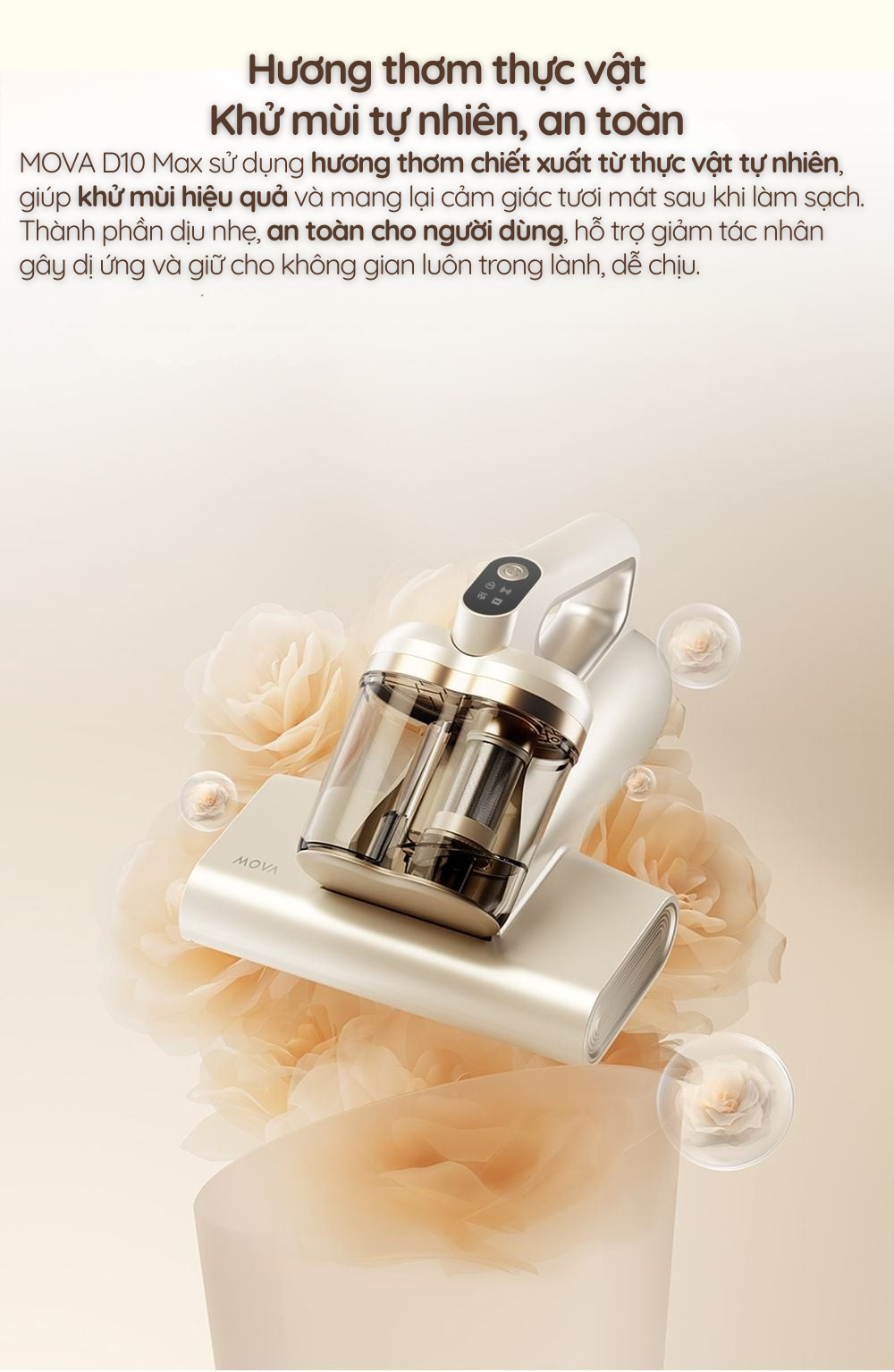 Hương thơm thực vật Khử mùi tự nhiên, an toàn