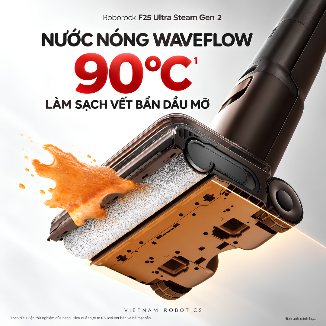 WaveFlow: công nghệ nước nóng cho nhu cầu chăm sóc sàn bếp