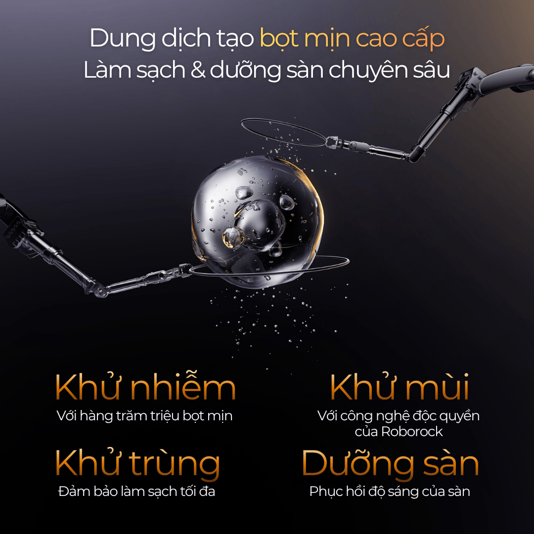 dung dịch tạo bọt mịn