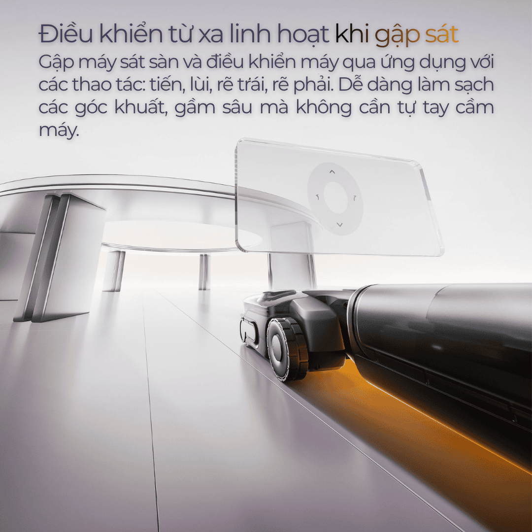 điều khiển từ xa khi gập