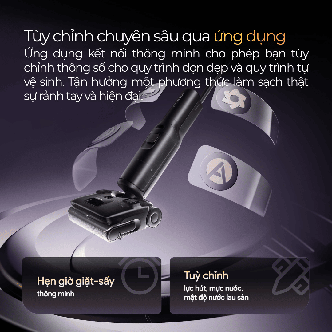Kết Nối Wi-Fi & Ứng Dụng Roborock