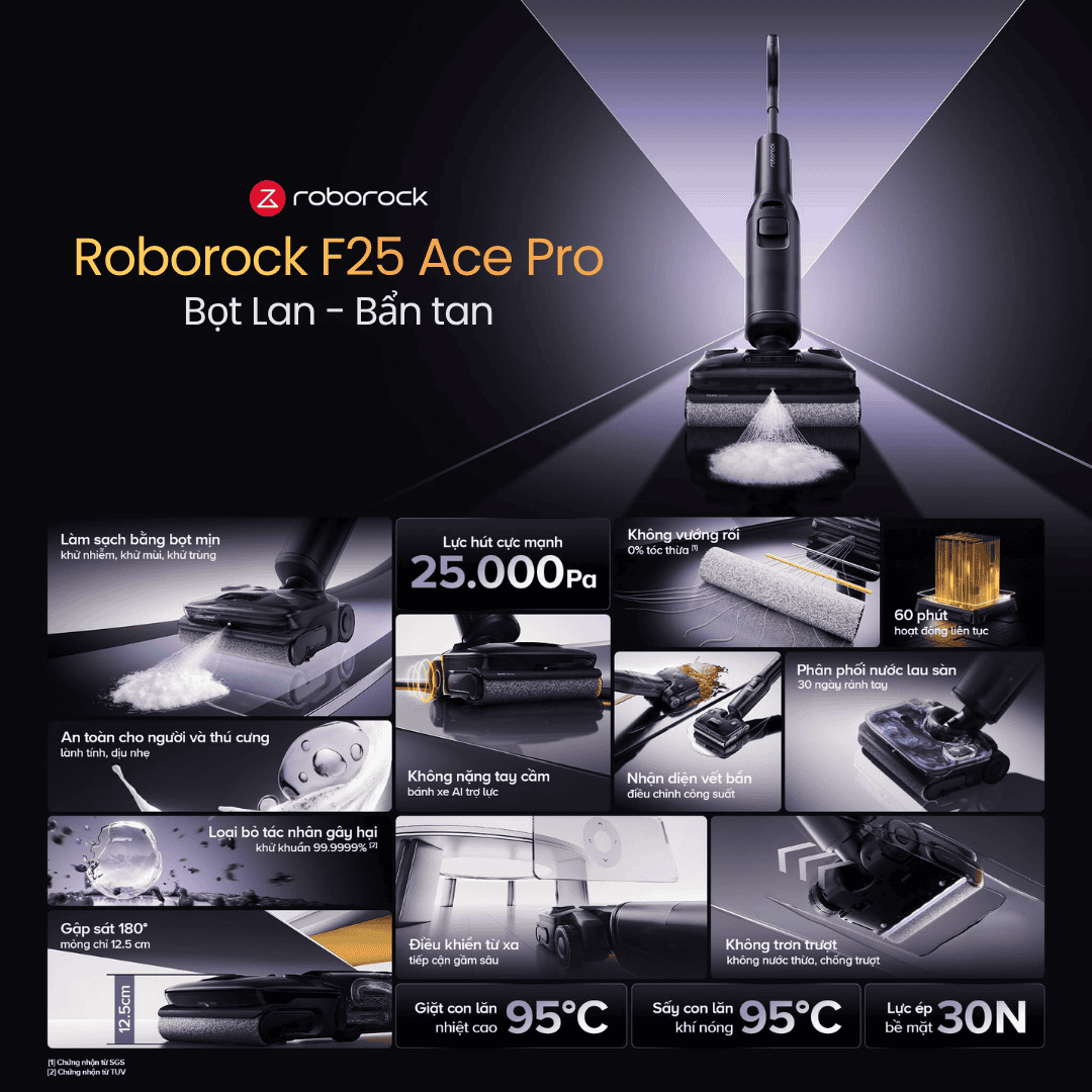 Roborock F25 ACE Pro - BH 24 Th