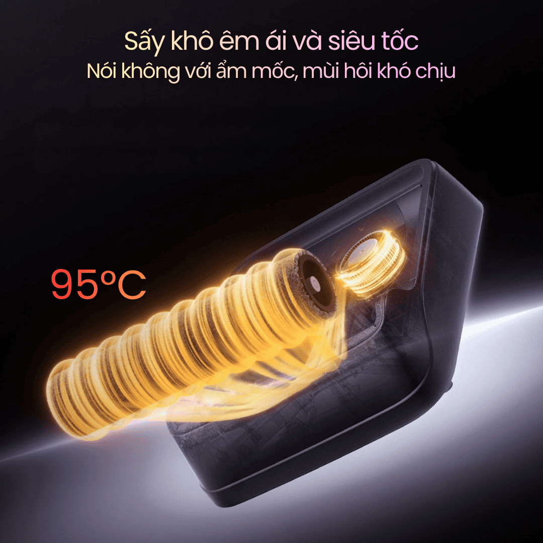 sấy nhanh trong 5 phút