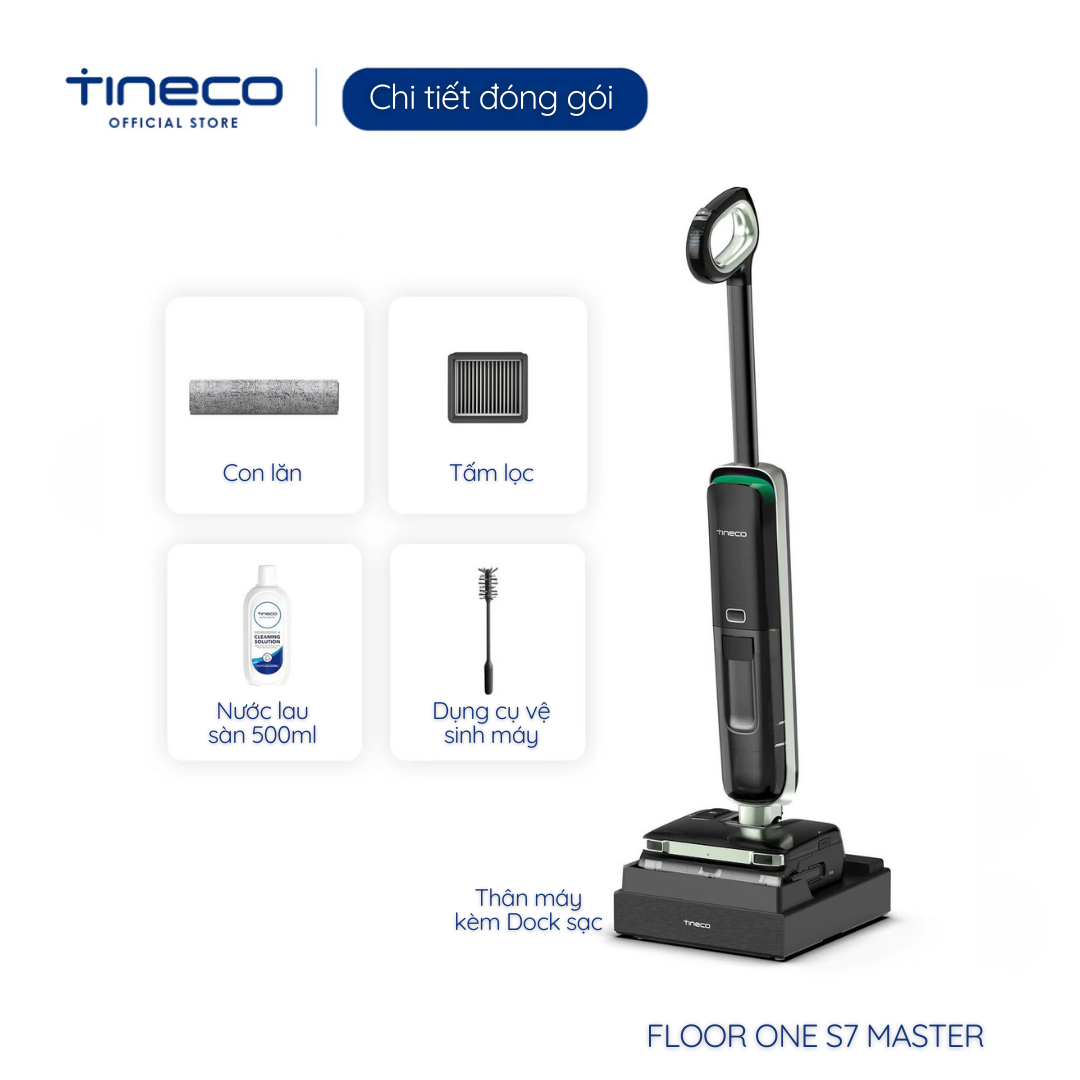 Chi tiết đóng gói Tineco FLOOR ONE S7 Master