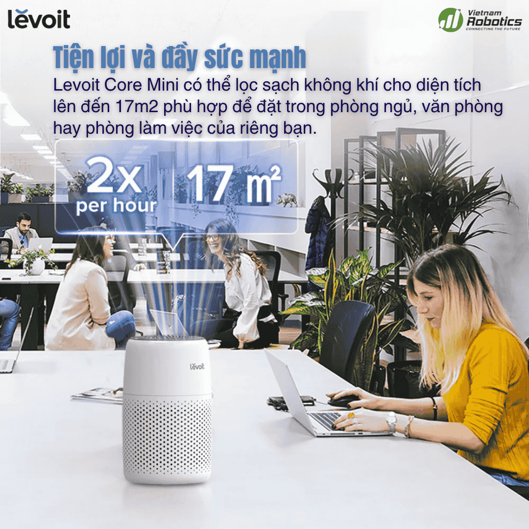 Levoit Core® Mini - Cho Phòng 20m² - BH 24 Th