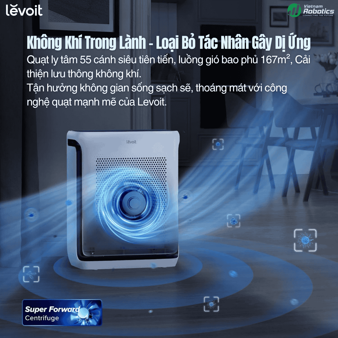 Levoit Vital 200S - Cho Phòng 88m² - BH 24 Th