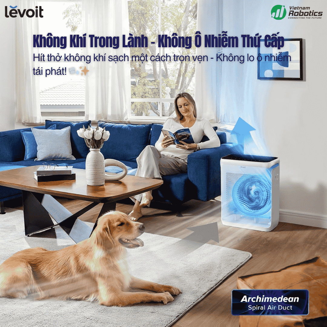 Levoit Vital 200S - Cho Phòng 88m² - BH 24 Th