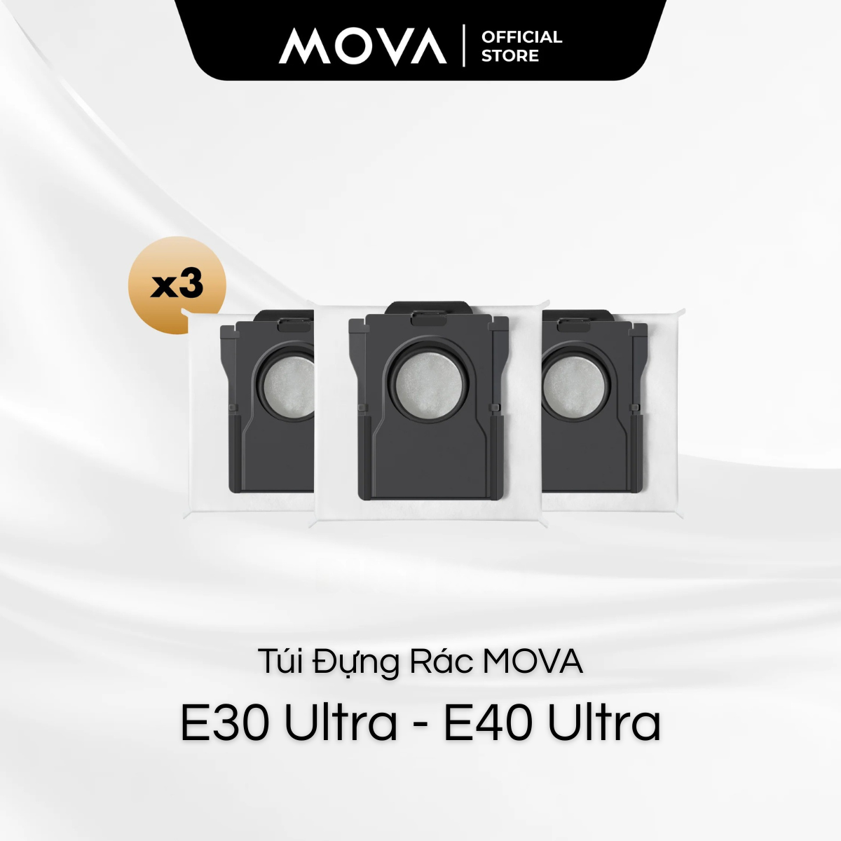 Phụ kiện túi rác MOVA E30/E40 Ultra Chính Hãng