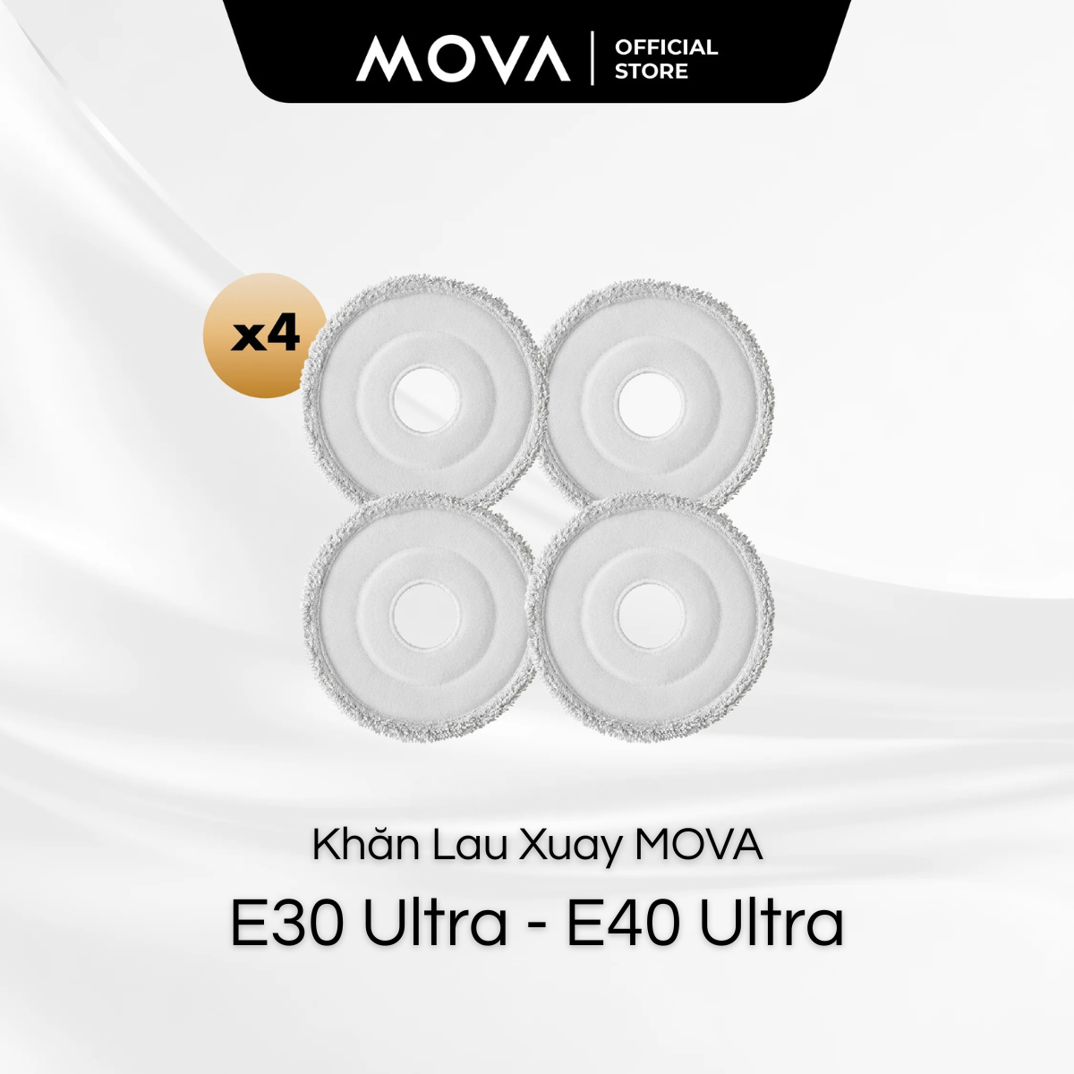Phụ kiện khăn lau MOVA V50 Ultra Chính Hãng