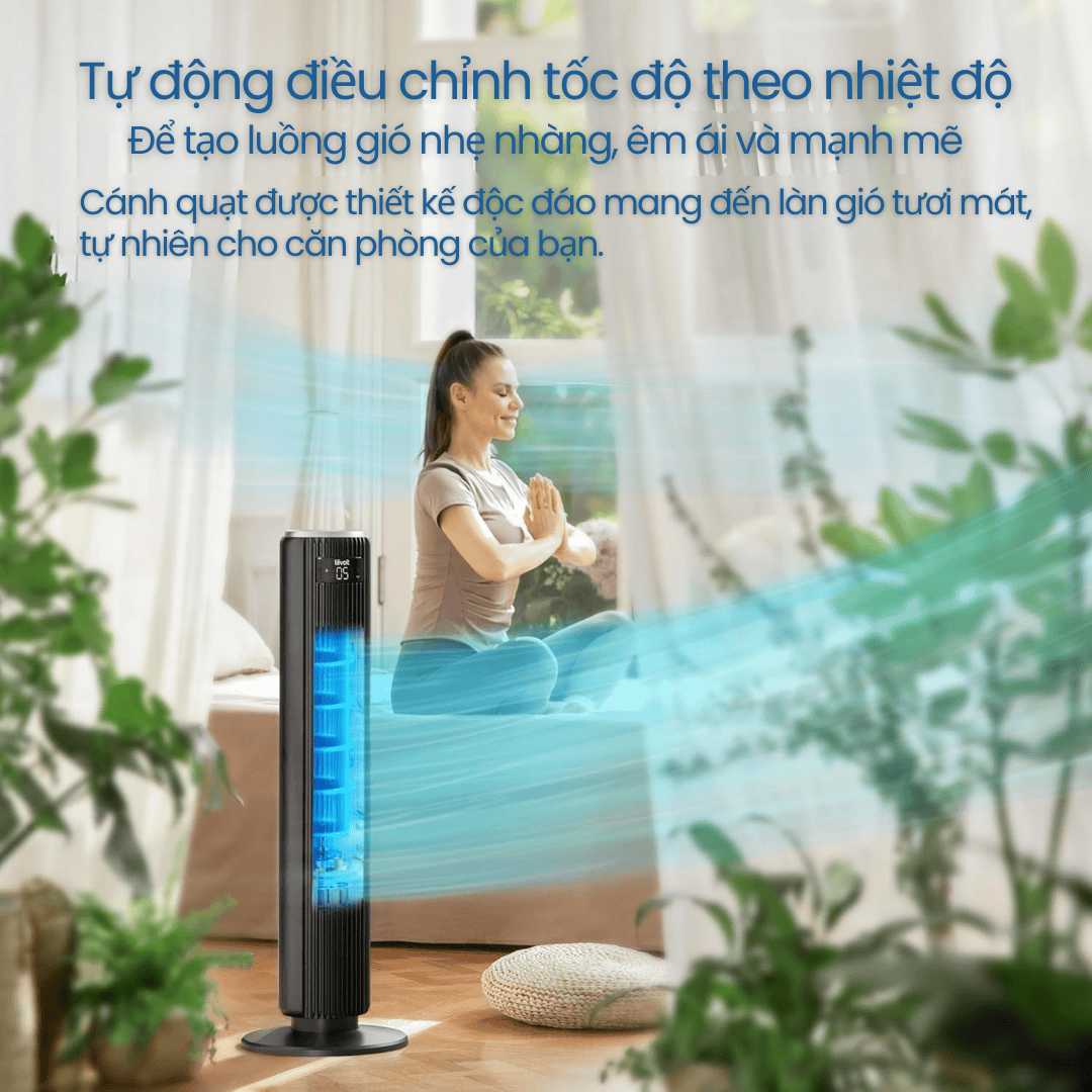 Quạt Tháp Thông Minh LEVOIT Classic 36 inch