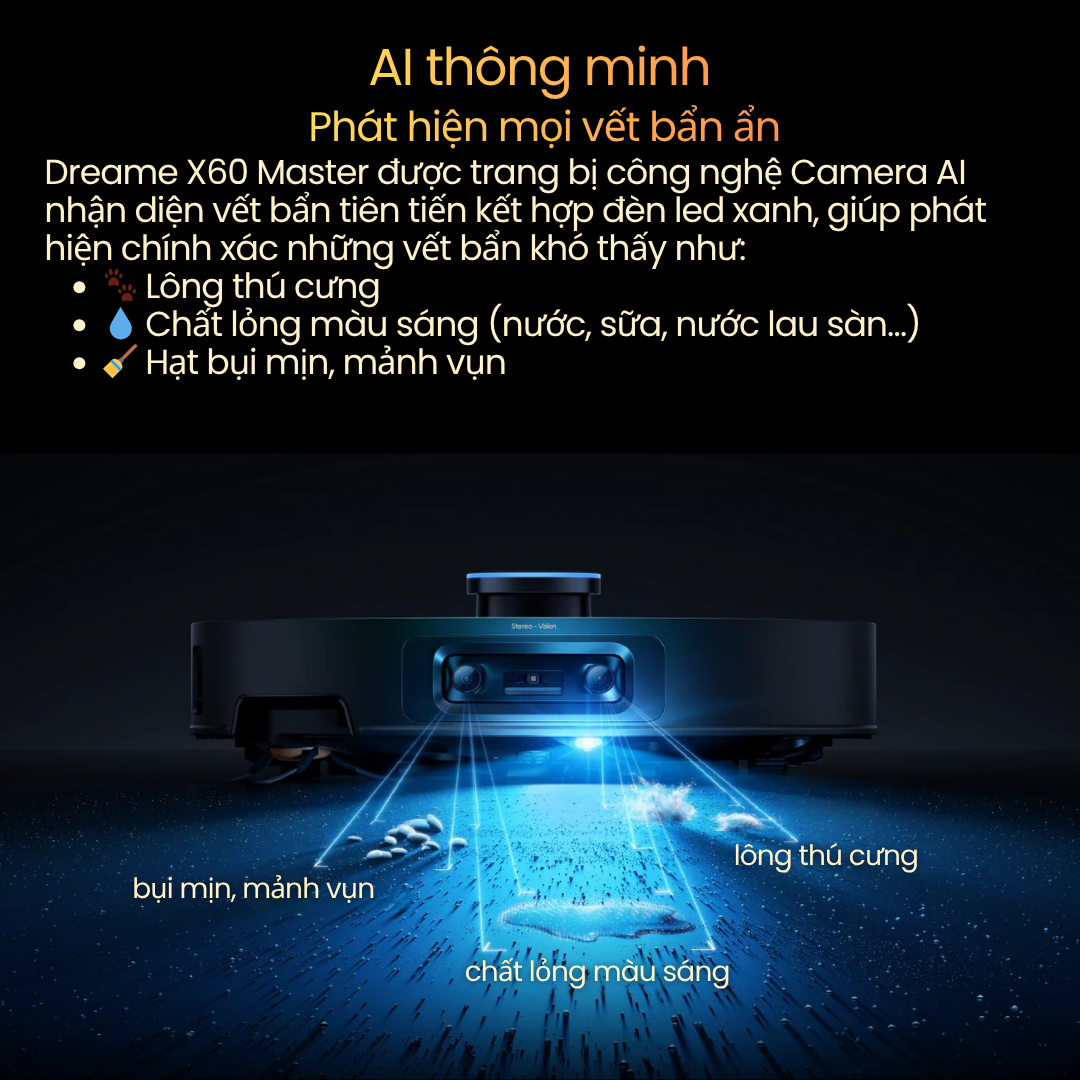 Điều hướng: máy không đi tới chỗ bẩn thì Pa cao cũng không có tác dụng