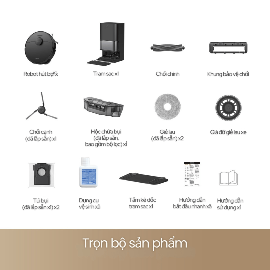 Dreame L10s Ultra Gen 3 - thông số, đóng gói