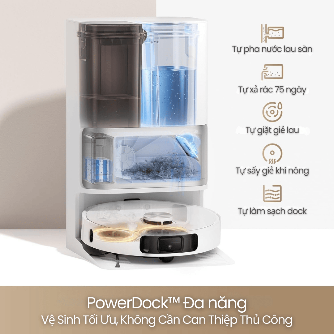 Trạm sạc thông minh của Dreame L10s Ultra Gen 2