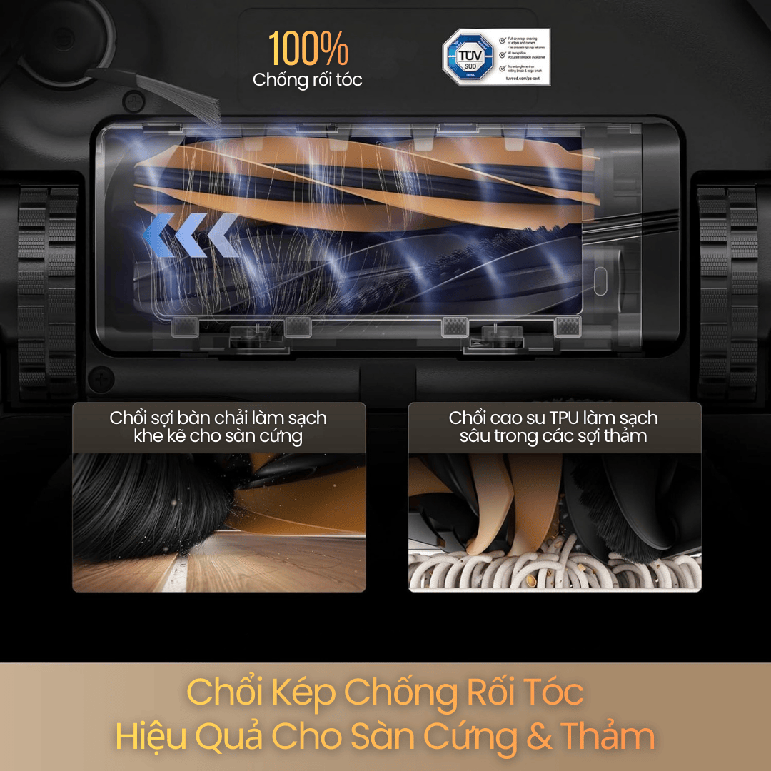 Chổi Đôi HyperStream Chống Rối Tóc – Giải Pháp Hoàn Hảo Cho Gia Đình Có Thú Cưng