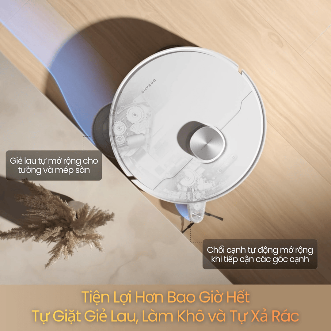 MopExtend™ & Dual Flex Arm – Làm Sạch Góc Cạnh Hoàn Hảo