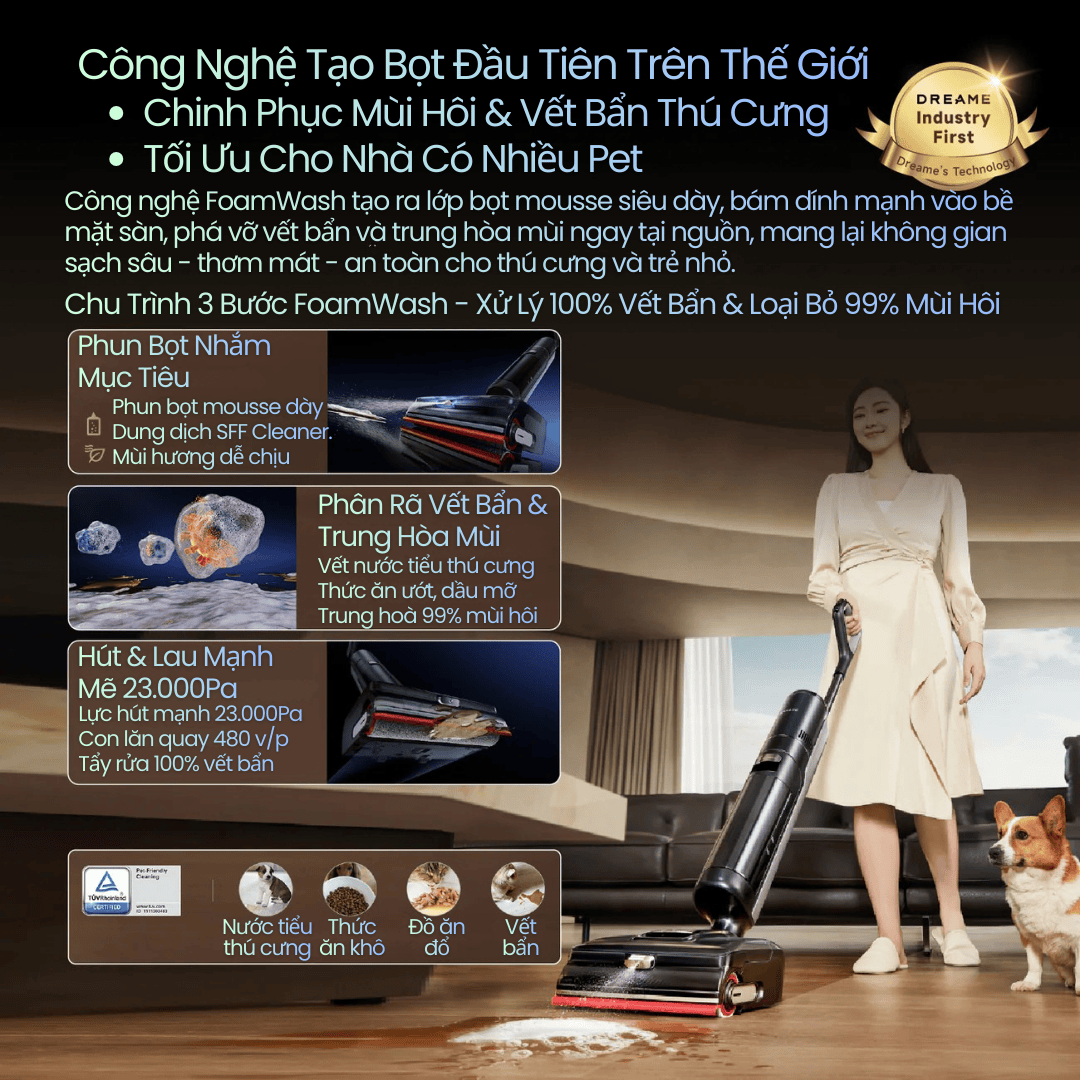 Dreame H15 Pro FoamWash - BH 24 Th