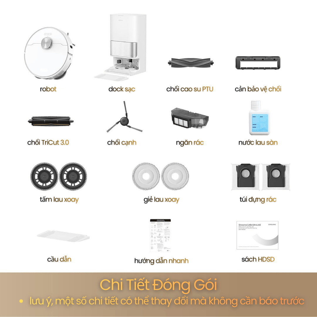 Dreame L40s Ultra - Thông Số Chi Tiết