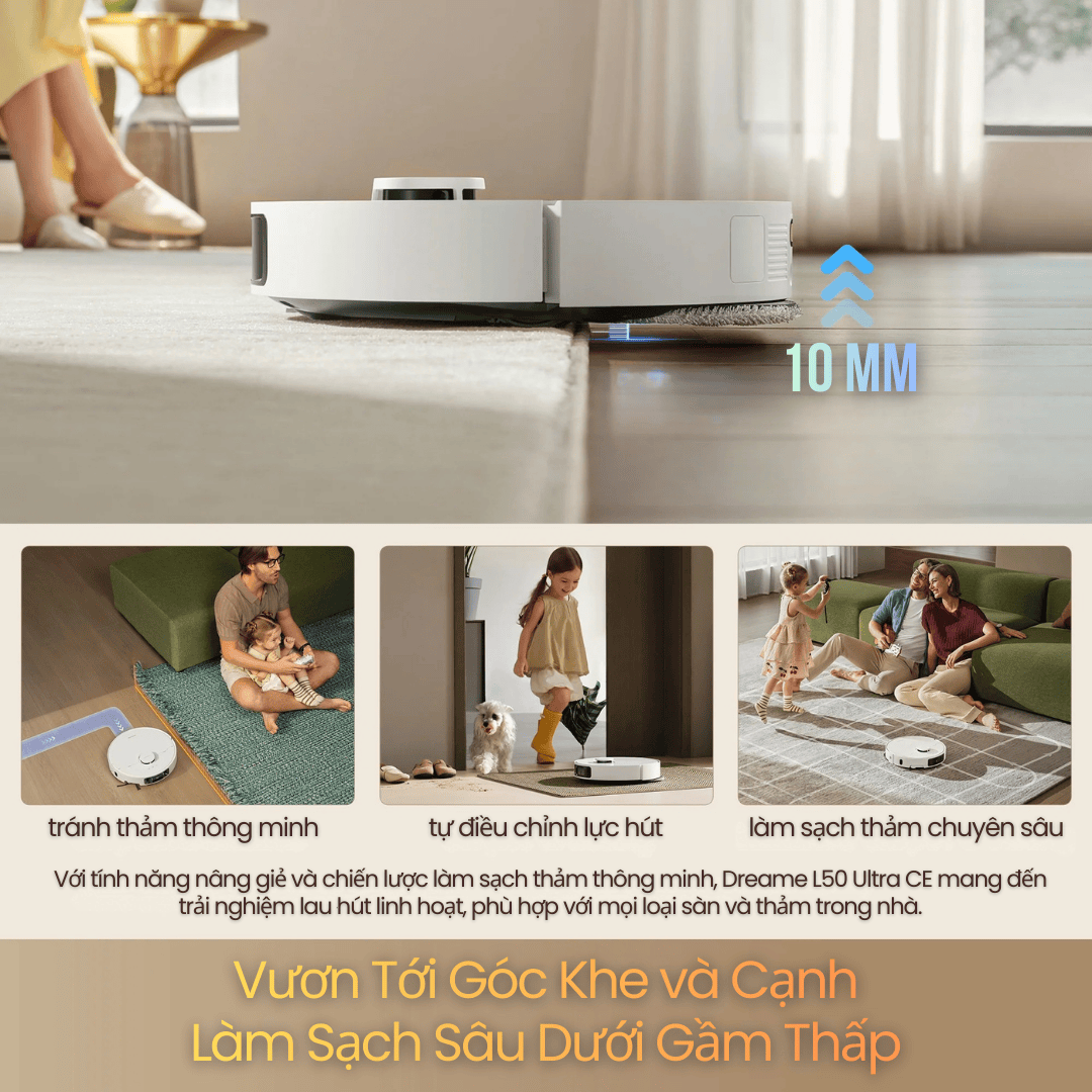 Chăm sóc thảm thông minh và đa chiến lược