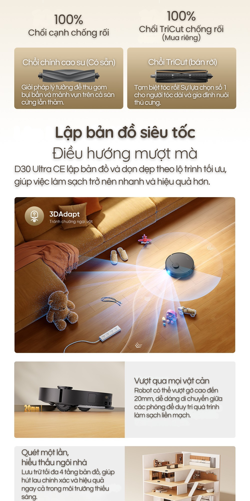 Lập bản đồ siêu tốc Điều hướng mượt mà