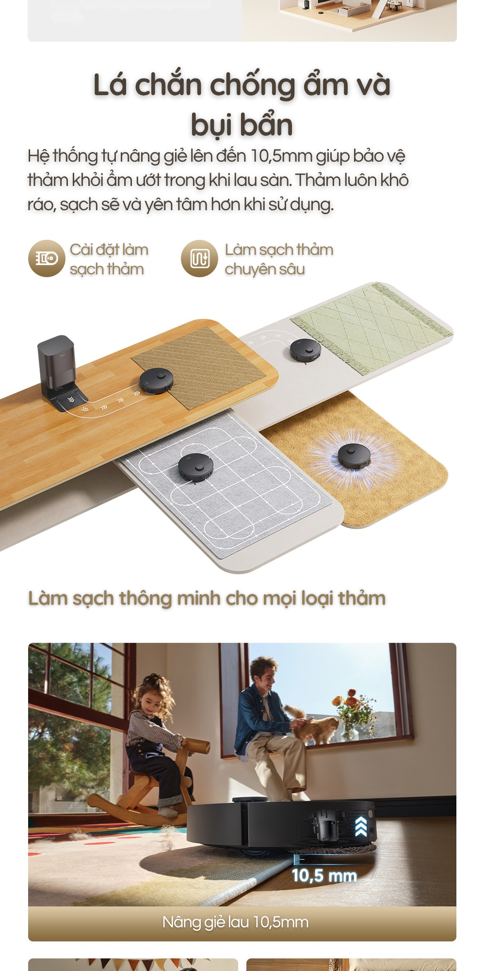 Dreame D30 Ultra CE - Làm sạch thông minh cho mọi loại thảm