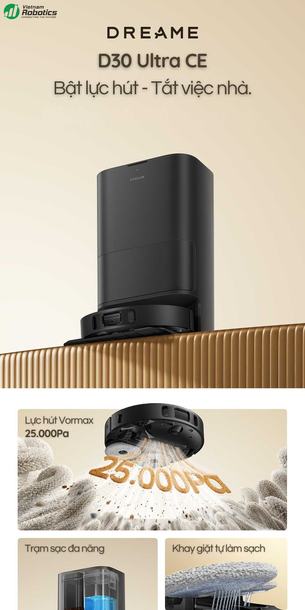 Dreame D30 Ultra CE - giới thiệu chung