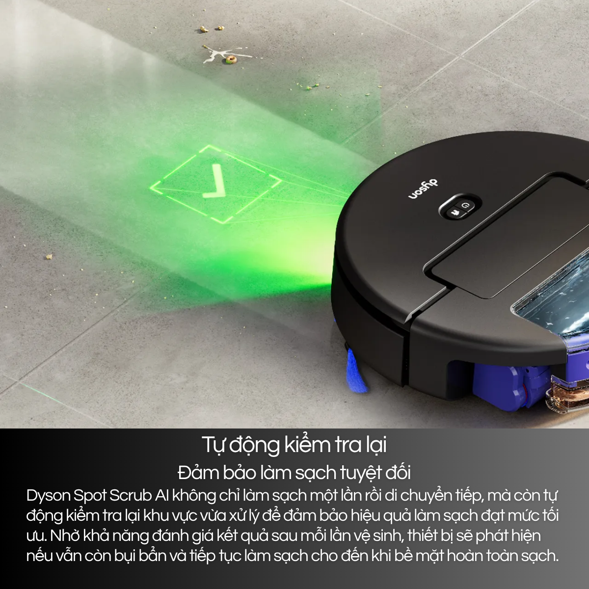 robot lau nhà lau lại nhiều lần, robot hút bụi làm sạch sâu, robot hút bụi AI thông minh, robot Dyson cao cấp, robot hút bụi không bỏ sót vết bẩn
