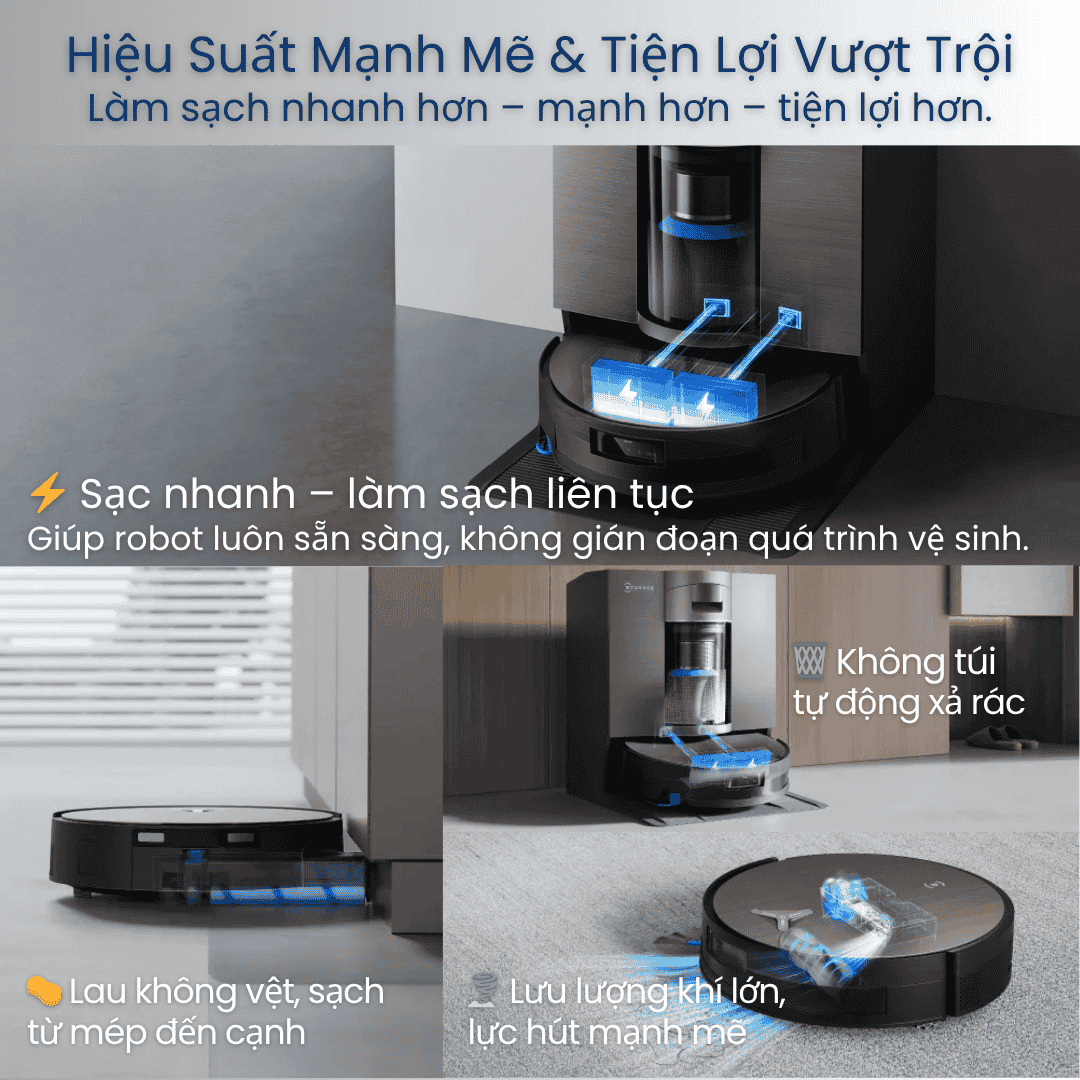 Công nghệ PowerBoost đột phá: Cho phép sạc siêu tốc