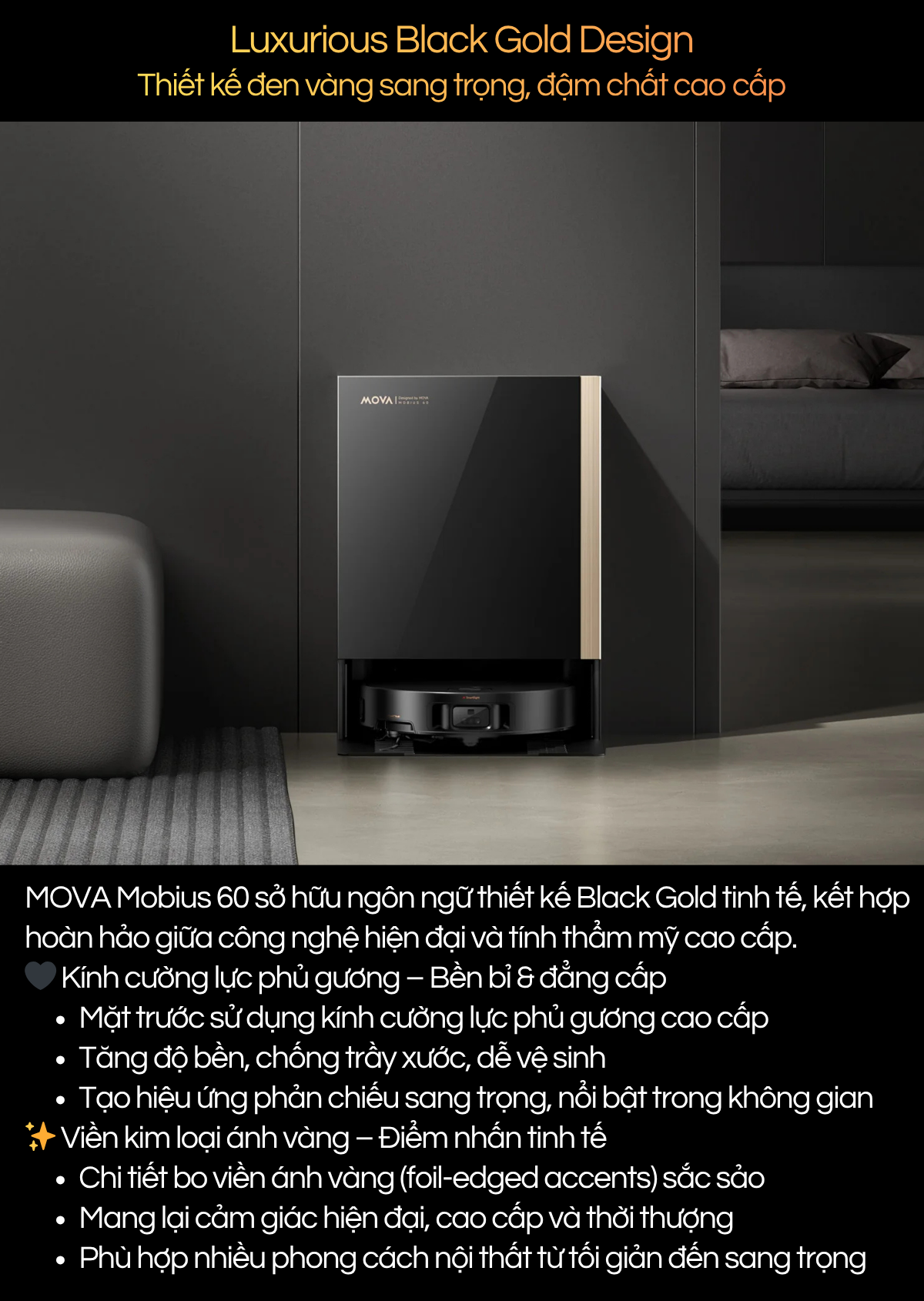 Luxurious Black Gold Design Thiết kế đen vàng sang trọng, đậm chất cao cấp