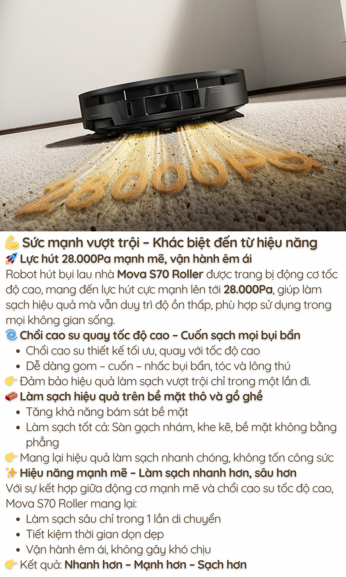 Sức mạnh vượt trội – Khác biệt đến từ hiệu năng