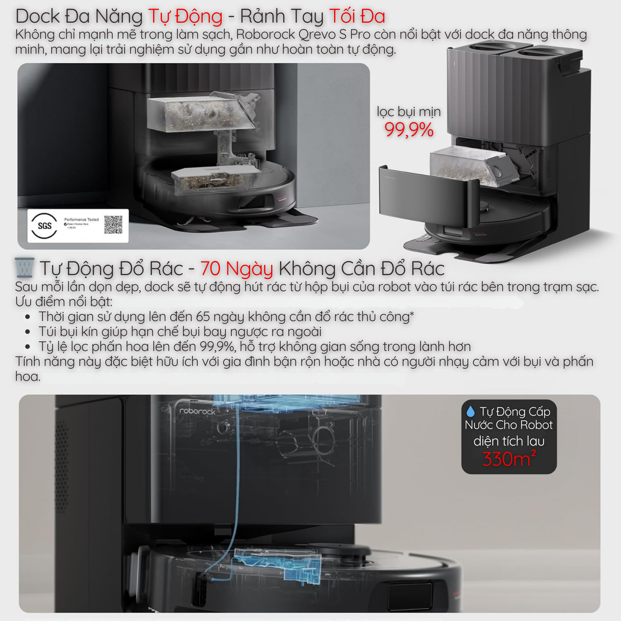 Dock Đa Năng Tự Động - Rảnh Tay Tối Đa